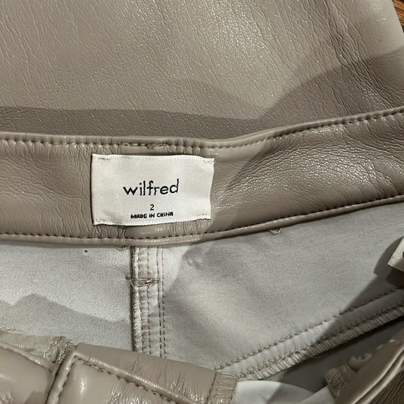 Aritzia Gray Ankle Cropped Pants - Picture 3 of 5